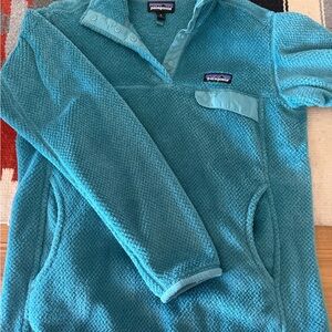 Patagonia Teal Pullover Fleece